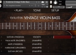 Orange Tree Samples Evolution Vintage Violin Bass